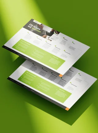 Free A4 Flyer Mockup 4